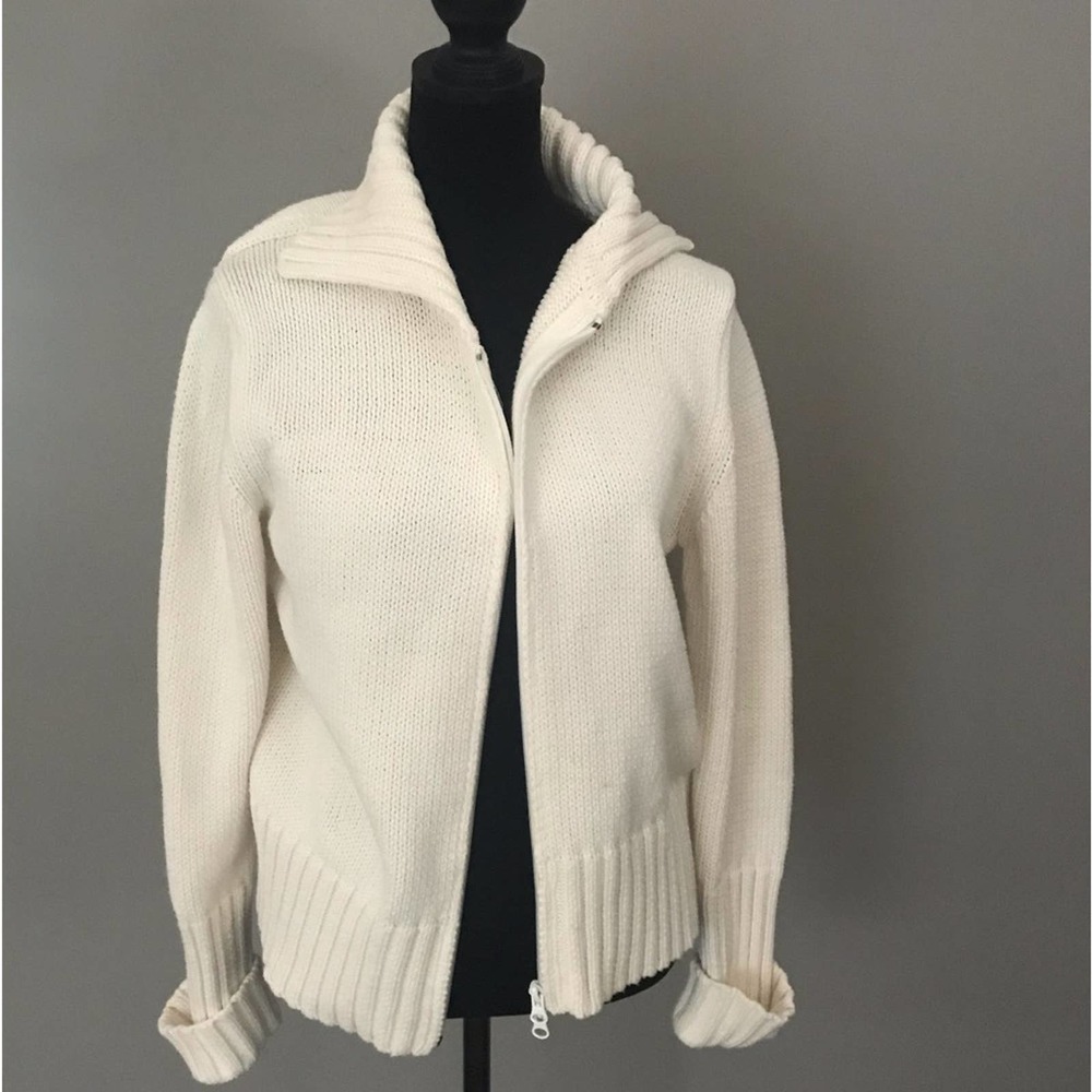 Worthington Zippered Cardigan Sweater
